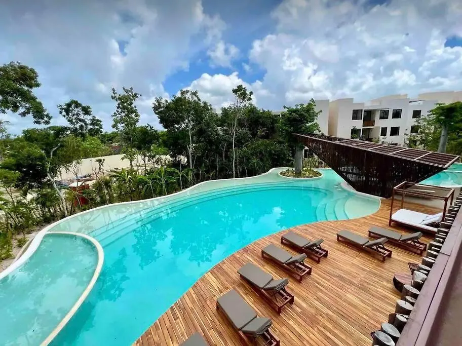 New Loft! Jungle Gym Best Pool Tulum Appartamento